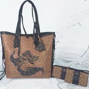 Coach x Chelsea 34 Tattoo Tote 4 pieces with dust bag